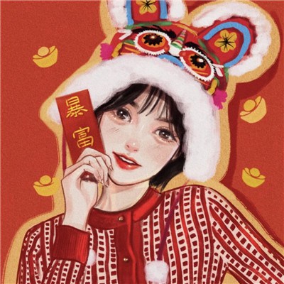 2023最火暴富头像(32张)