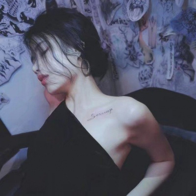 女生个性好看的侧脸扣扣头像(优选36张)