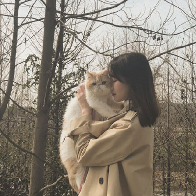 清新白色森系女生头像(优选38张)