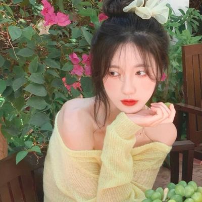 清新白色森系女生头像(优选38张)