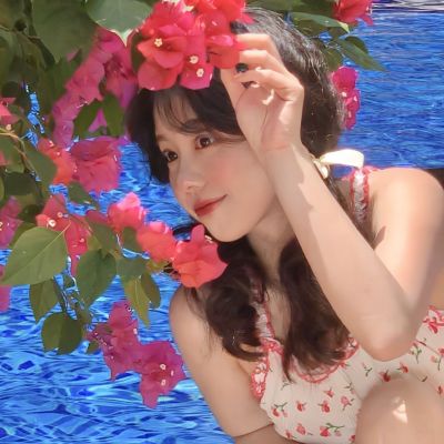 清新白色森系女生头像(优选38张)