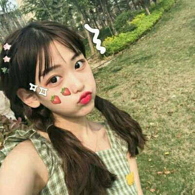 甜美森系小清新女生头像(优选20张)
