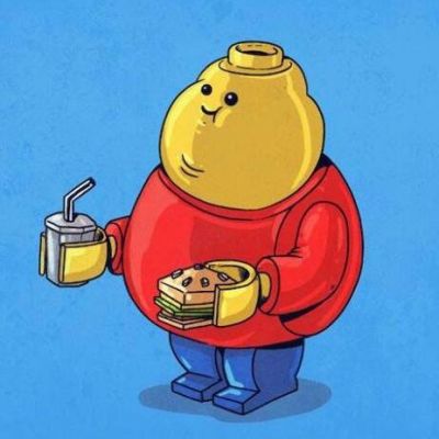 恶搞动漫人物变胖后的图片头像(共12张)